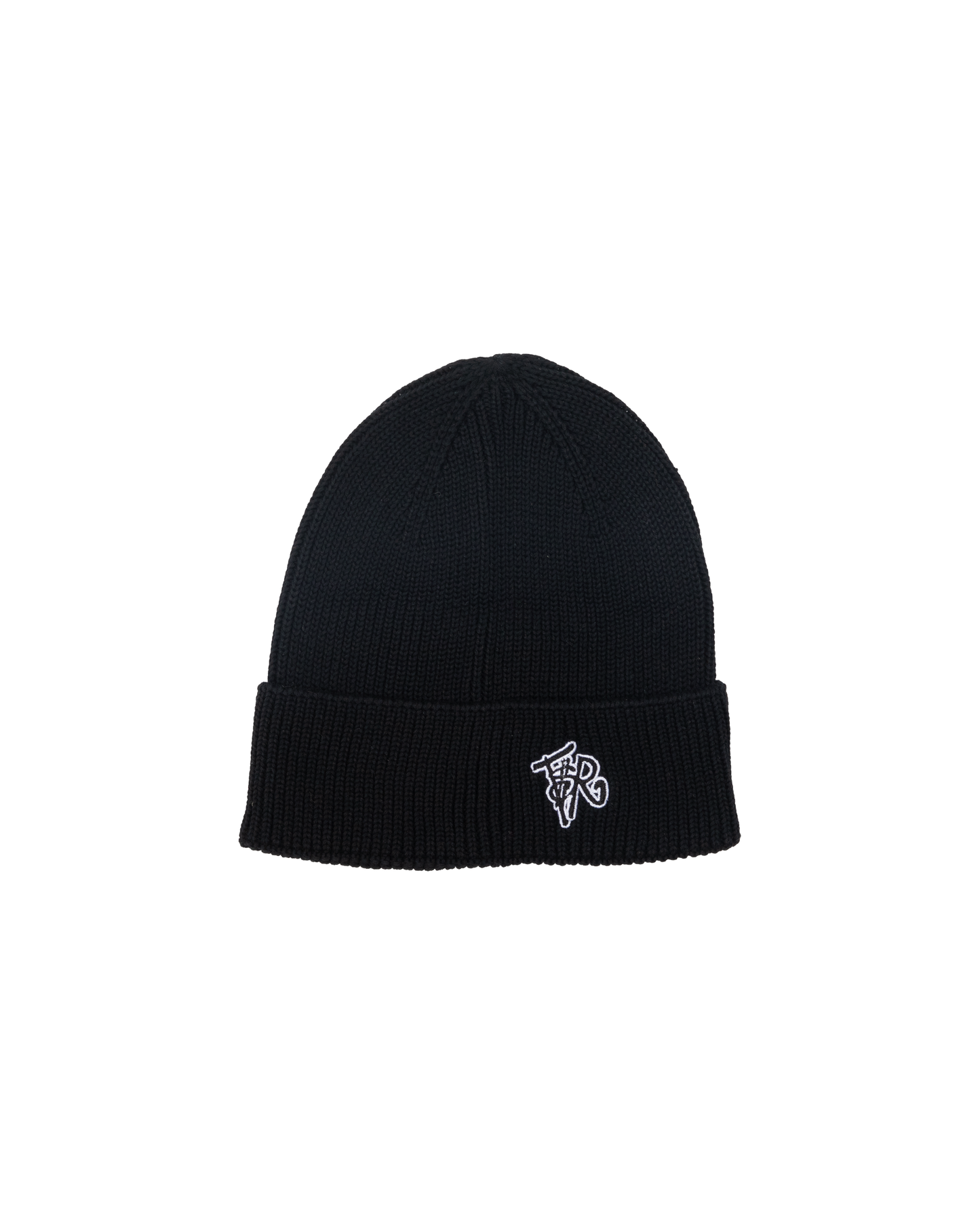 BLACK/ BLACK BEANIE