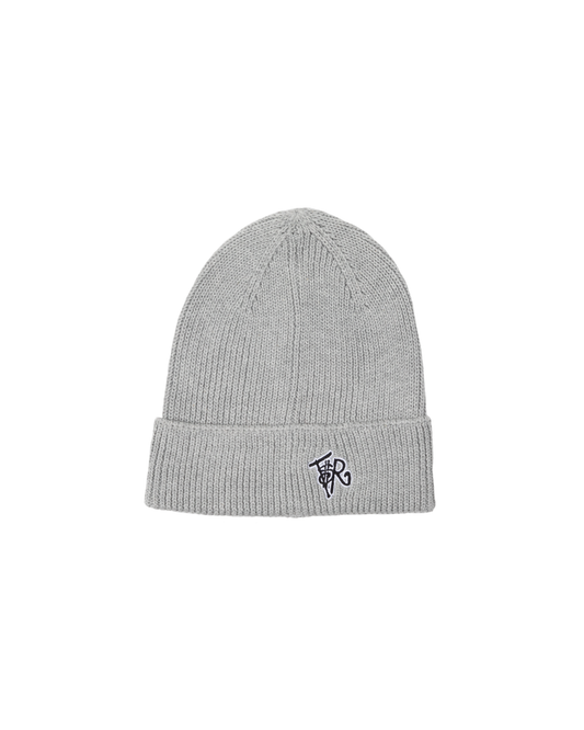GREY/ BLACK BEANIE