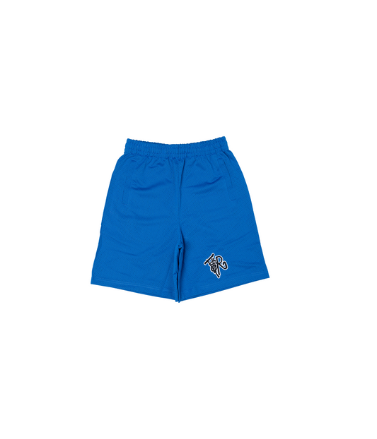 BLUE/ BLACK MESH SHORTS