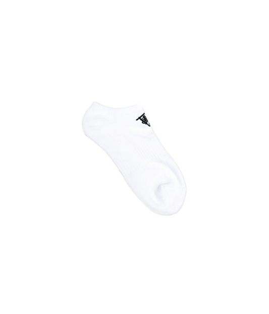 WHITE/ BLACK WOMEN NO SHOW SOCKS