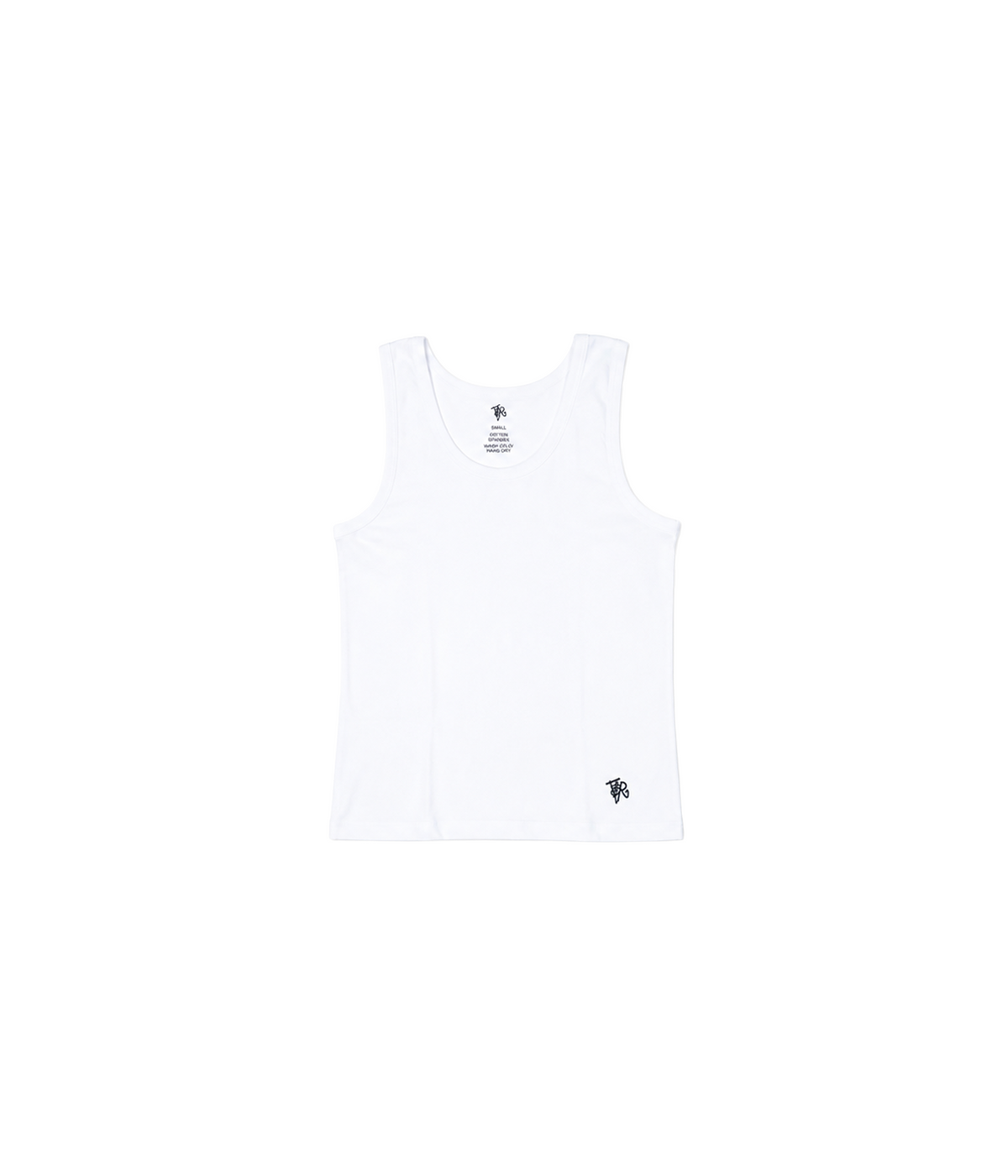 WHITE/ BLACK TANK TOP