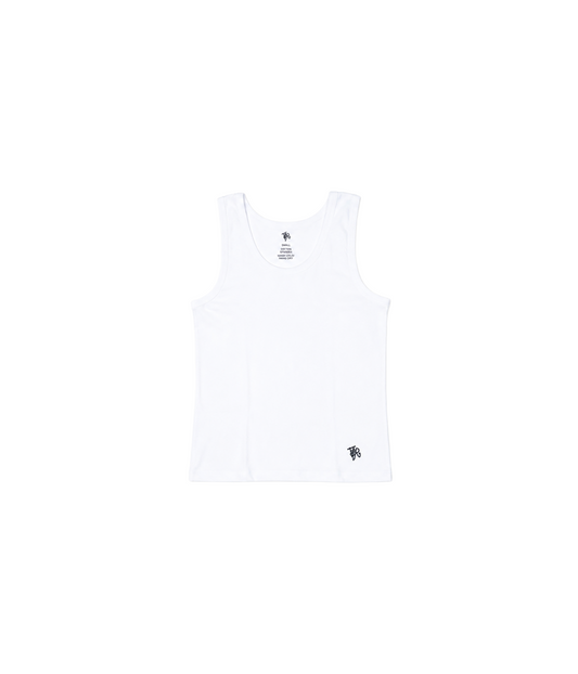 WHITE/ BLACK TANK TOP