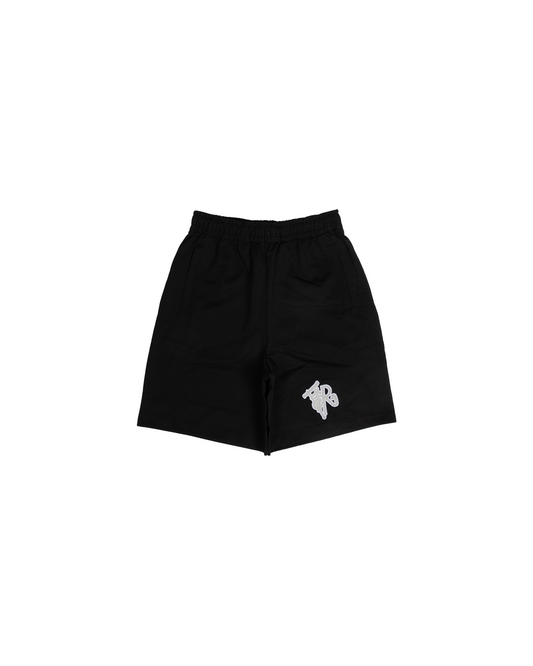 BLACK/ GREY MESH SHORTS