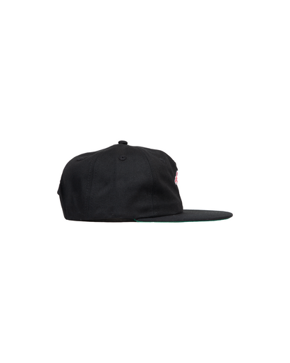 BLACK/ RED SNAPBACK