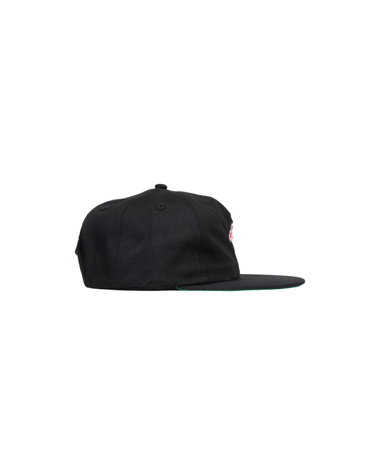 BLACK/ RED SNAPBACK