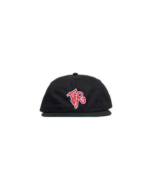 BLACK/ RED SNAPBACK